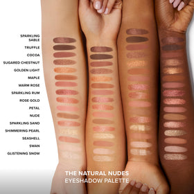 Too Faced close-up of matte shade texture demonstrating smooth blendability and payoff