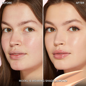 Too Faced pump dispensing foundation demonstrating easy controlled application benefit