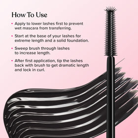Too Faced detailed lashes with separation and clump-free finish benefit