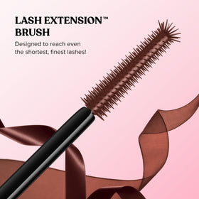 Too Faced model eye wearing mascara showing lifted, defined lashes