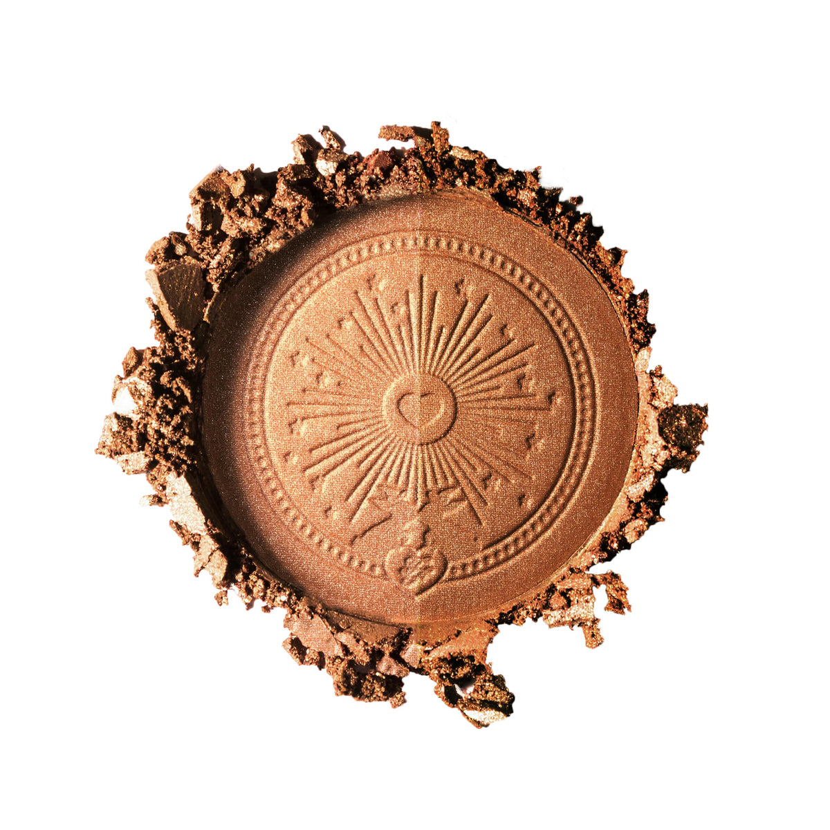 Too Faced open duo pans displaying bronze and pink undertone shades for versatile makeup