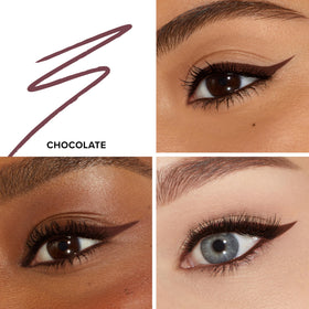 Too Faced close-up of pencil tip for precise application benefit