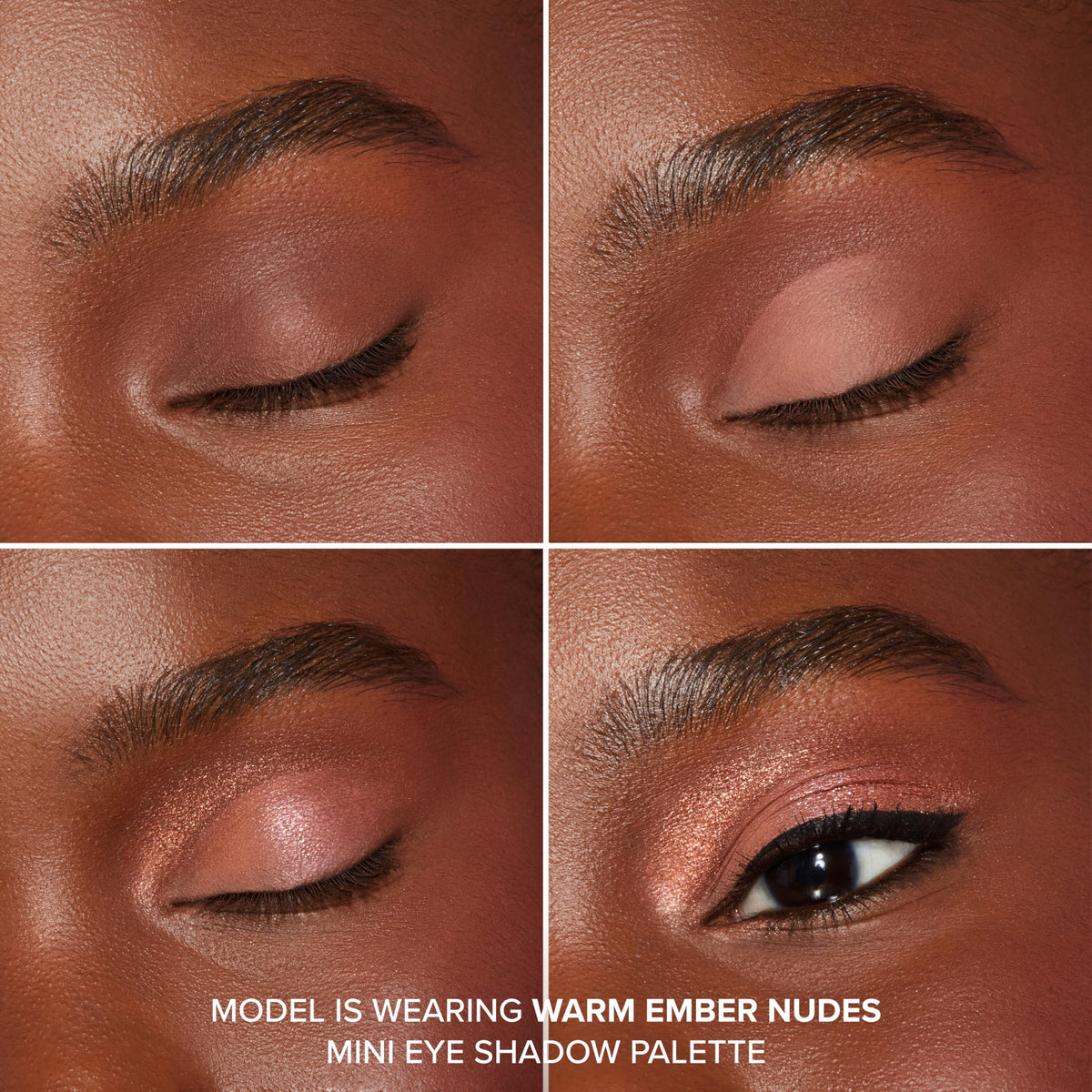Too Faced arm swatches showing color payoff and shade progression for warm undertones