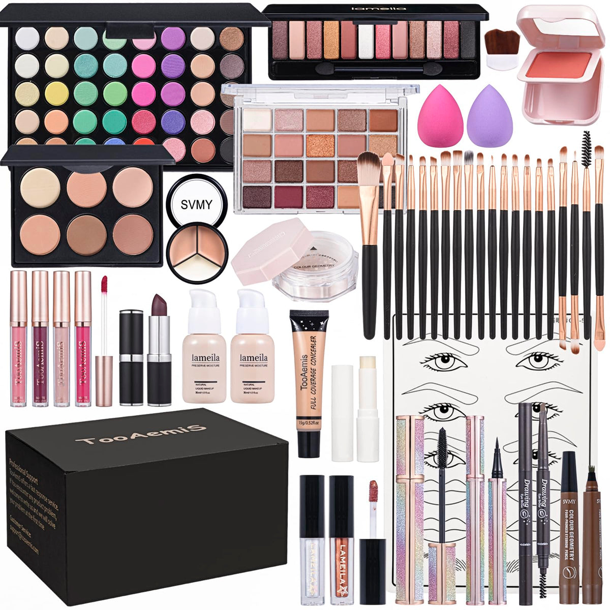 TooAemiS front packaging showing complete all-in-one kit and convenience