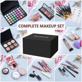 TooAemiS woman applying makeup demonstrating kit's quick, polished results