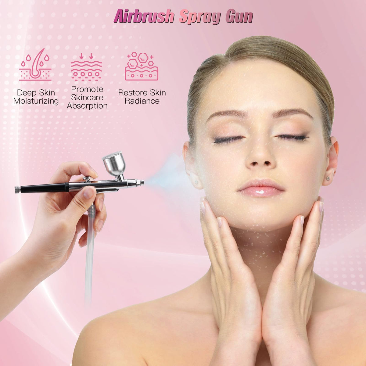 TopDirect in use on face demonstrating gentle exfoliation and clearer-looking pores