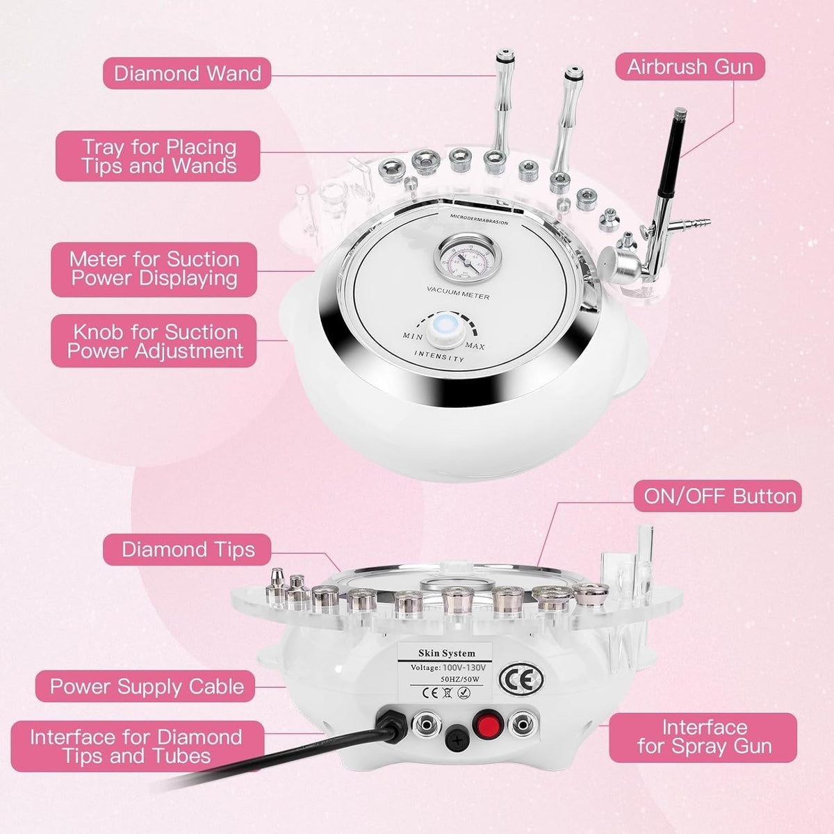TopDirect size comparison in hand illustrating portable, travel-friendly salon device