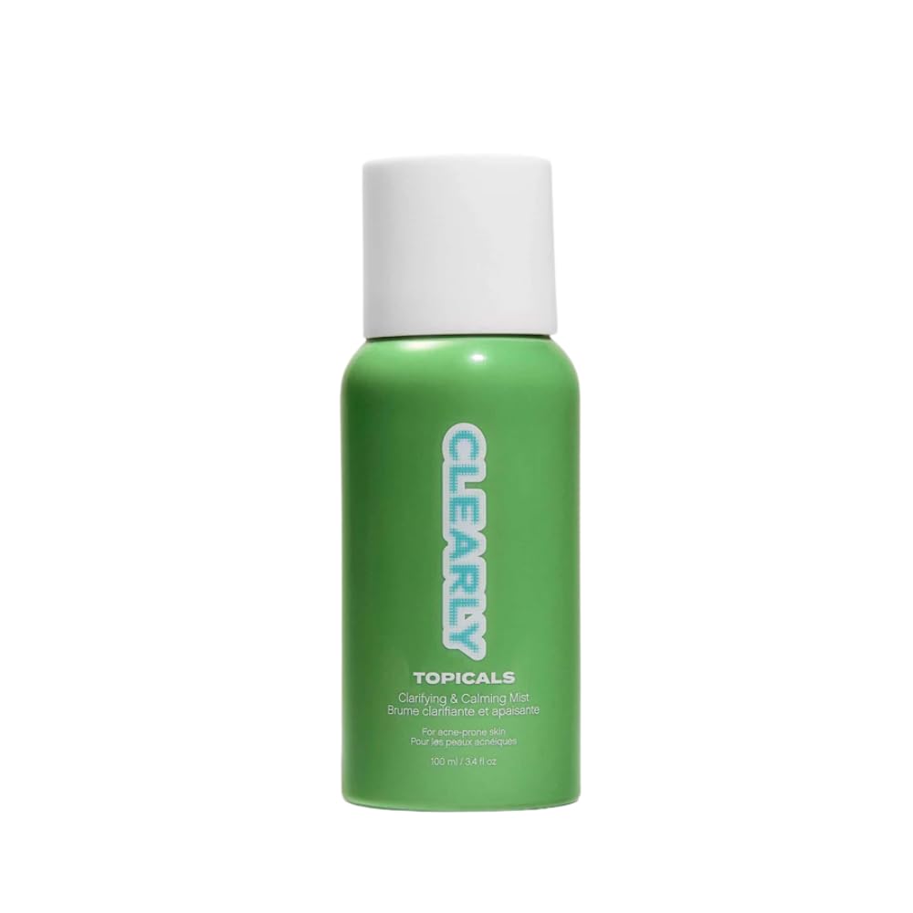 Topicals Clearly front packaging showing bottle and branding for clear skin