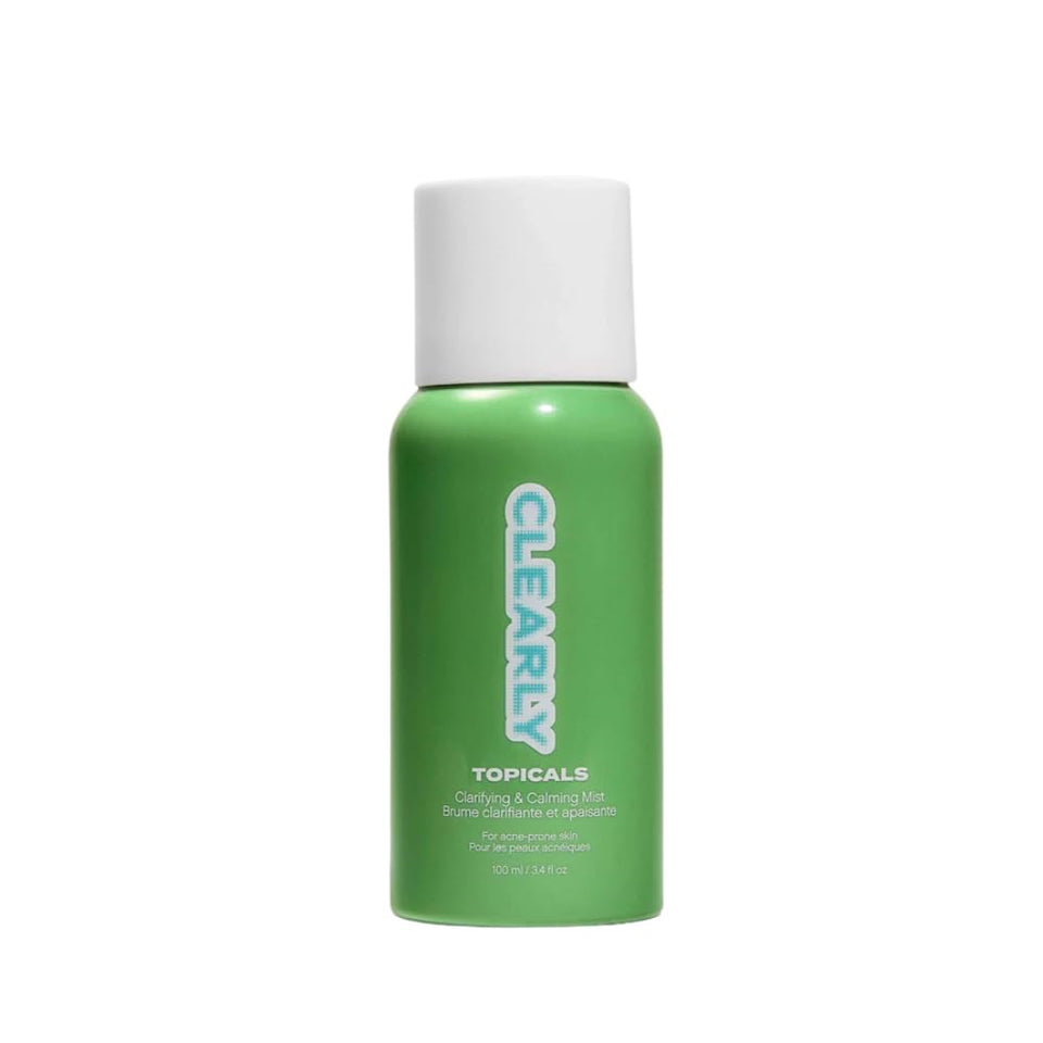 Topicals Clearly front packaging showing bottle and branding for clear skin