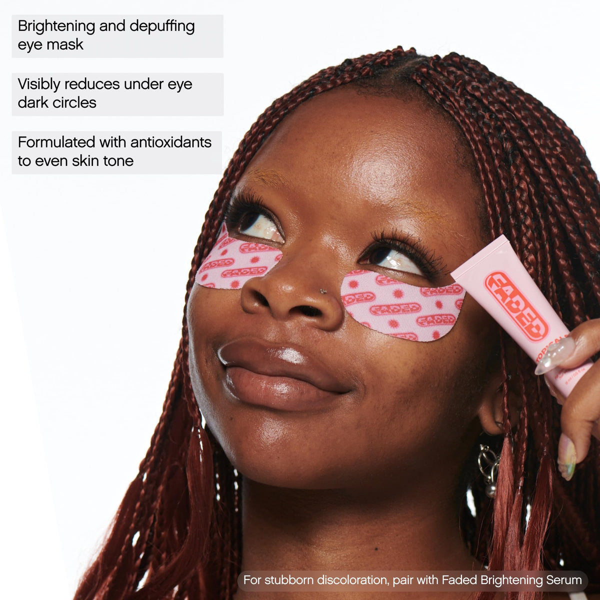 Topicals close-up of hydrogel patch texture highlighting soothing cooling benefit