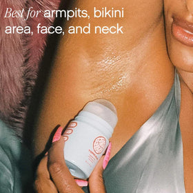 Topicals closeup roll-on applicator releasing serum for hygienic use
