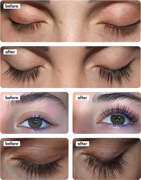 Toplash precision applicator brush focusing on controlled nightly application