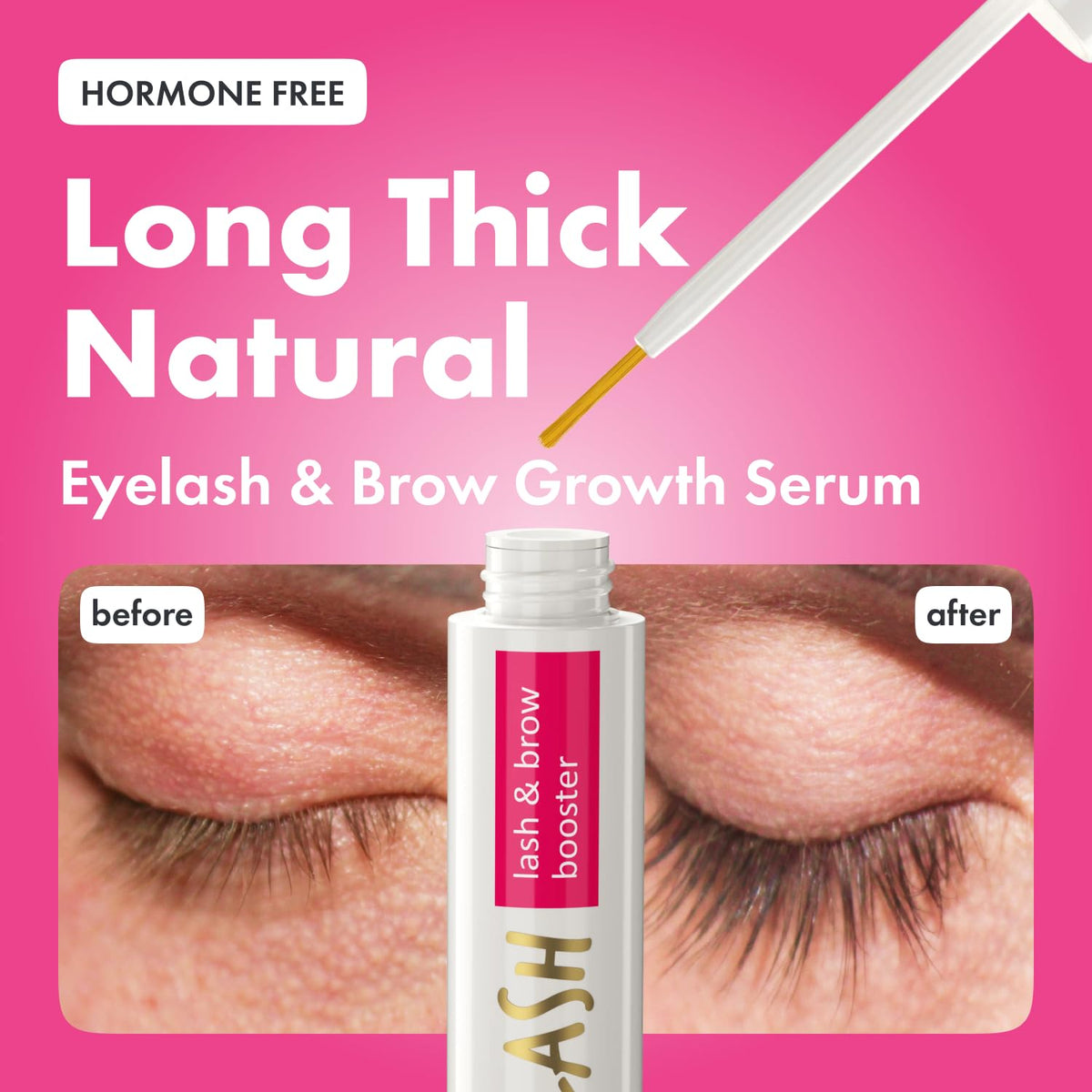 Toplash serum texture closeup showing lightweight, fast-absorbing formula