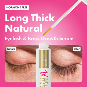 Toplash serum texture close-up highlighting smooth lightweight finish