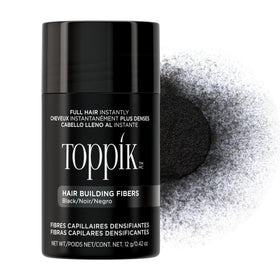 TOPPIK front packaging in black showing product and benefits