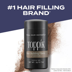 close-up of TOPPIK fibers texture illustrating natural keratin blend benefit