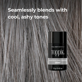 TOPPIK in-use on mannequin demonstrating realistic coverage and volume
