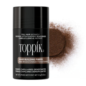 TOPPIK front packaging showing Medium Brown 12g and instant coverage