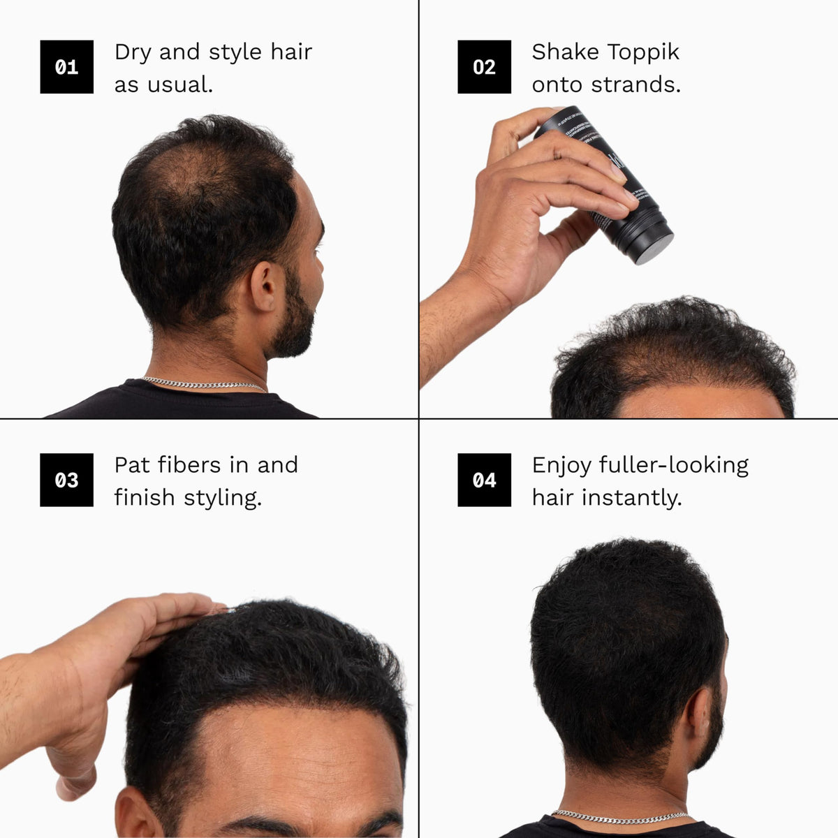 TOPPIK pro stylist handheld showing professional use and precise control during styling
