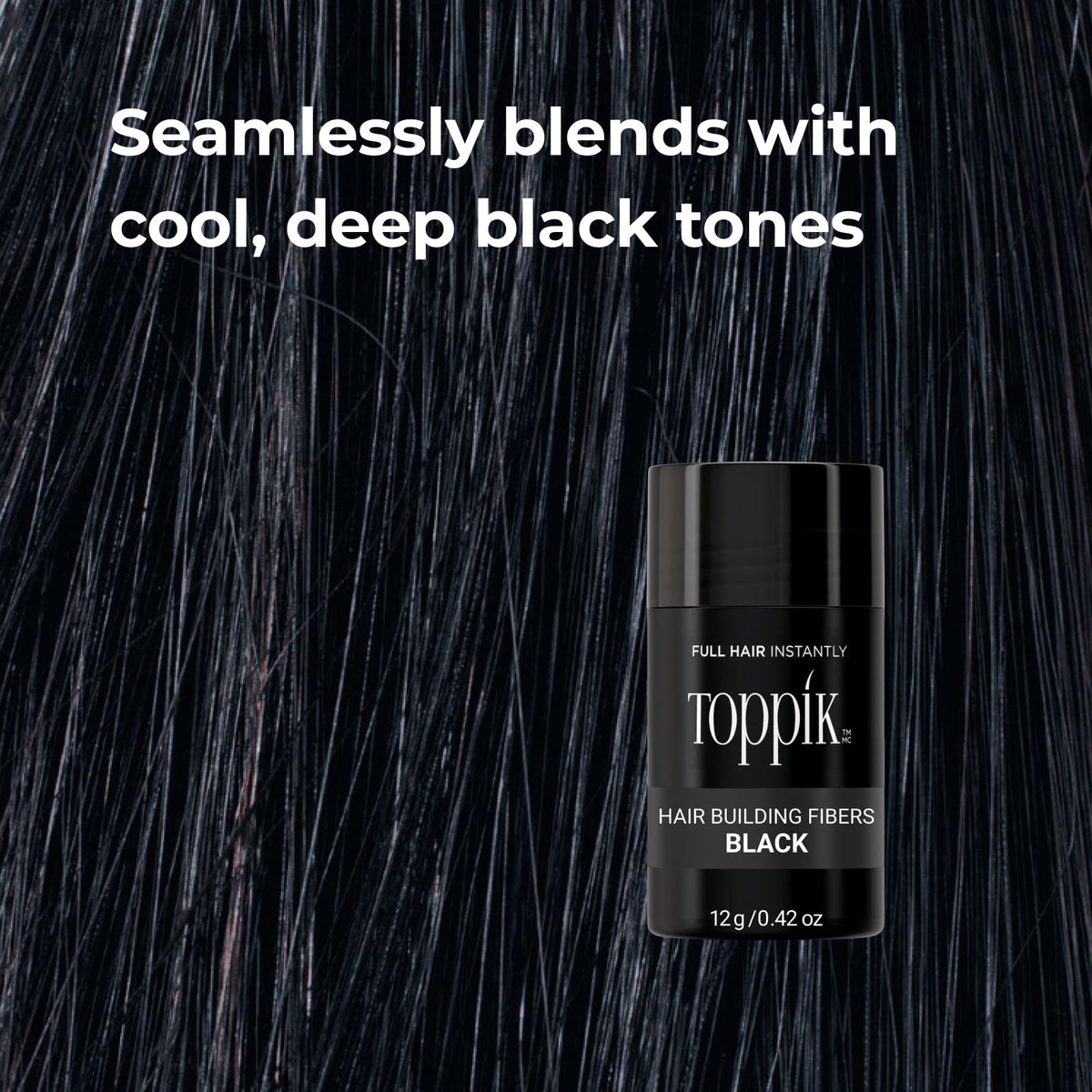 TOPPIK root touch-up demo on part line for seamless blend