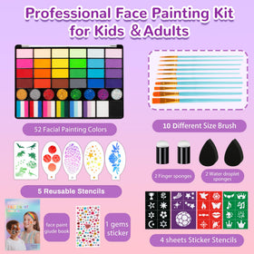 torbers palette close-up with 52 vivid pans for rich color mixing