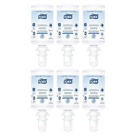 Tork extra mild front packaging showing refill bottle and brand benefit
