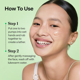 Torriden in bathroom routine showing product use for morning and evening cleansing