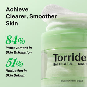 Torriden ingredient label close-up highlighting 5D CICA and acids