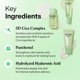 Torriden serum dropper with clear texture showing lightweight hydration