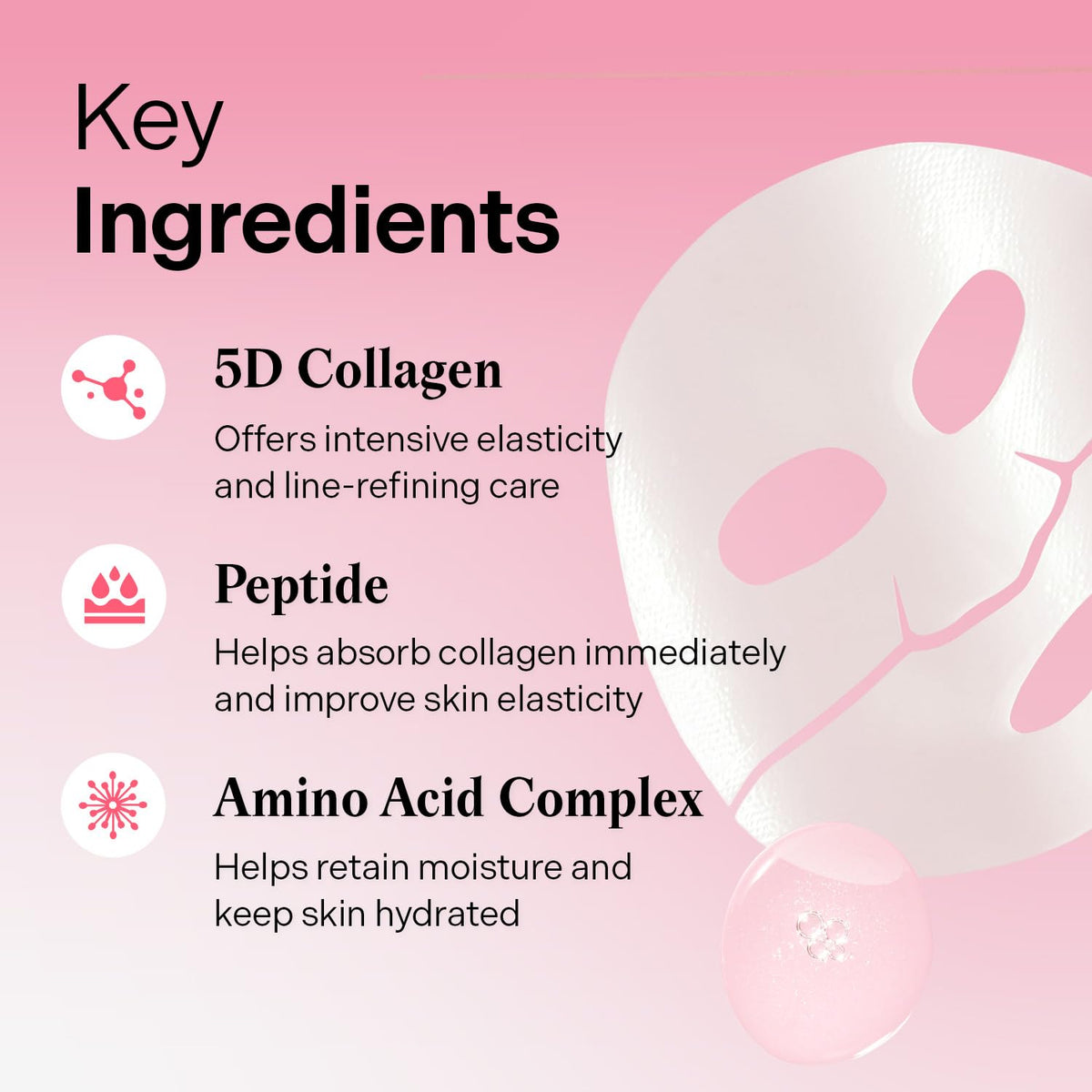 Torriden embossed gel texture detail for better adhesion and fit