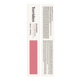 Torriden recyclable packaging detail emphasizing sustainable choice