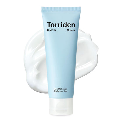 Torriden front pump bottle showing compact design and easy dispensing benefit