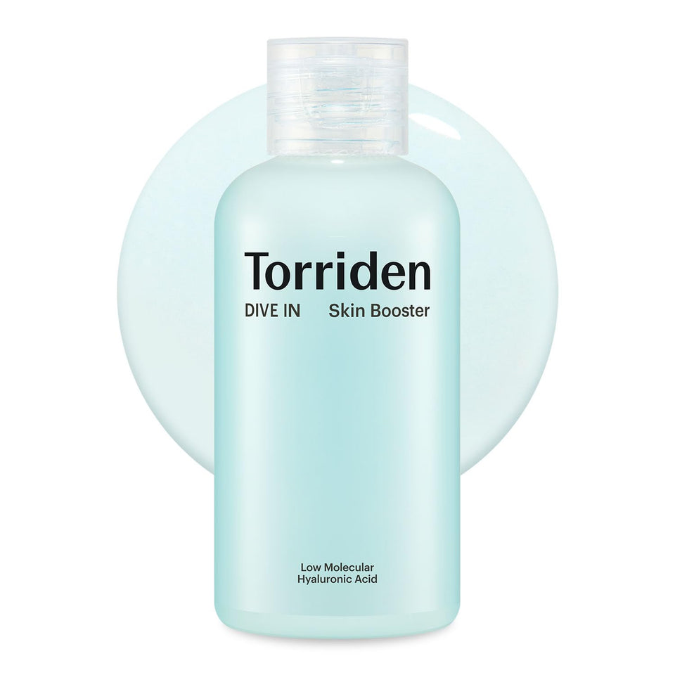 Torriden front packaging showing bottle and branding for clear product ID