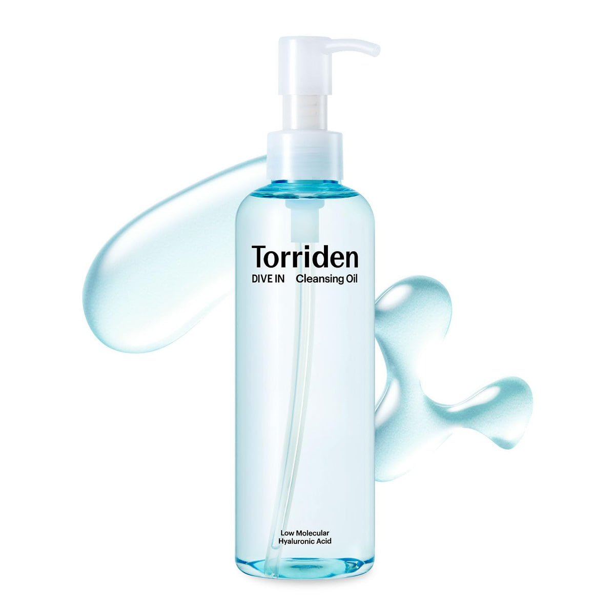 Torriden front packaging showing bottle and cap, highlights product identity and capacity