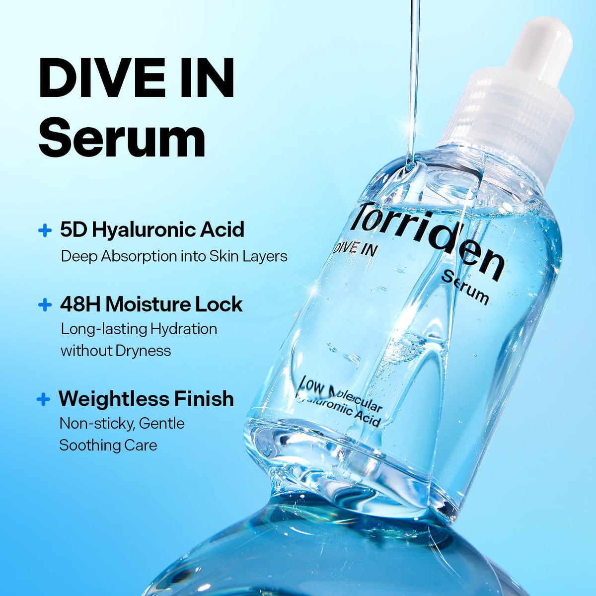 Torriden refill pouch displayed for eco-friendly product top-up benefit