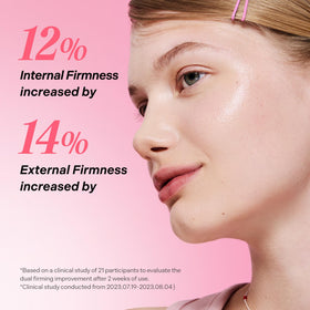 Torriden ingredient label detail showing 5D collagen complex clarity