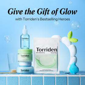 Torriden ingredient label close-up highlighting 5D hyaluronic and Cica complex