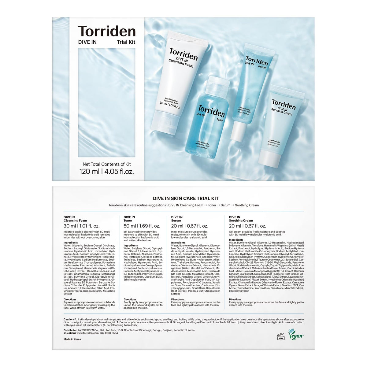 Torriden kit on bathroom shelf, daily routine-ready and visually appealing