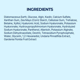 Torriden size scale comparison with sachet next to a hand for portioning