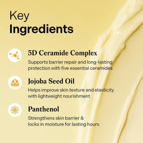 Torriden cream applied on hand demonstrating quick absorption benefit
