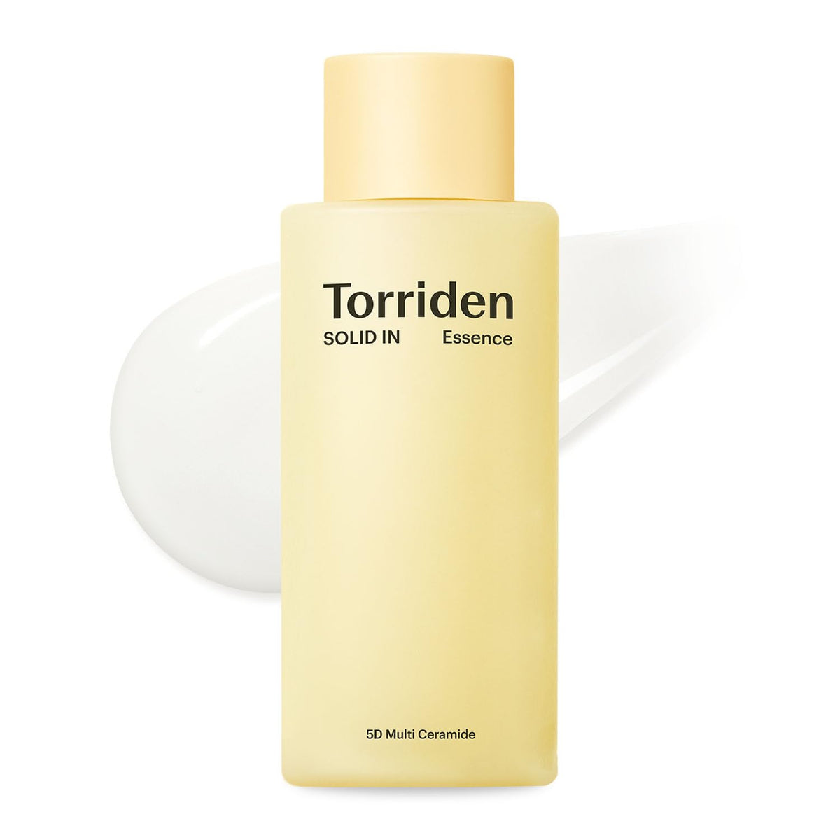Torriden front packaging showing bottle and clear label for shelf appeal