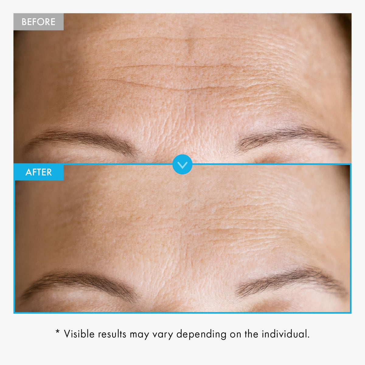 TOSOWOONG serum applied to hand demonstrating quick absorption and non-greasy feel benefit