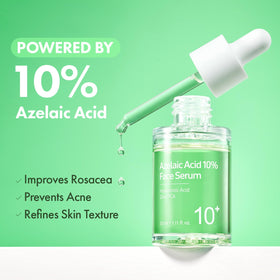 TOSOWOONG serum texture on fingertip highlighting lightweight, fast-absorbing feel
