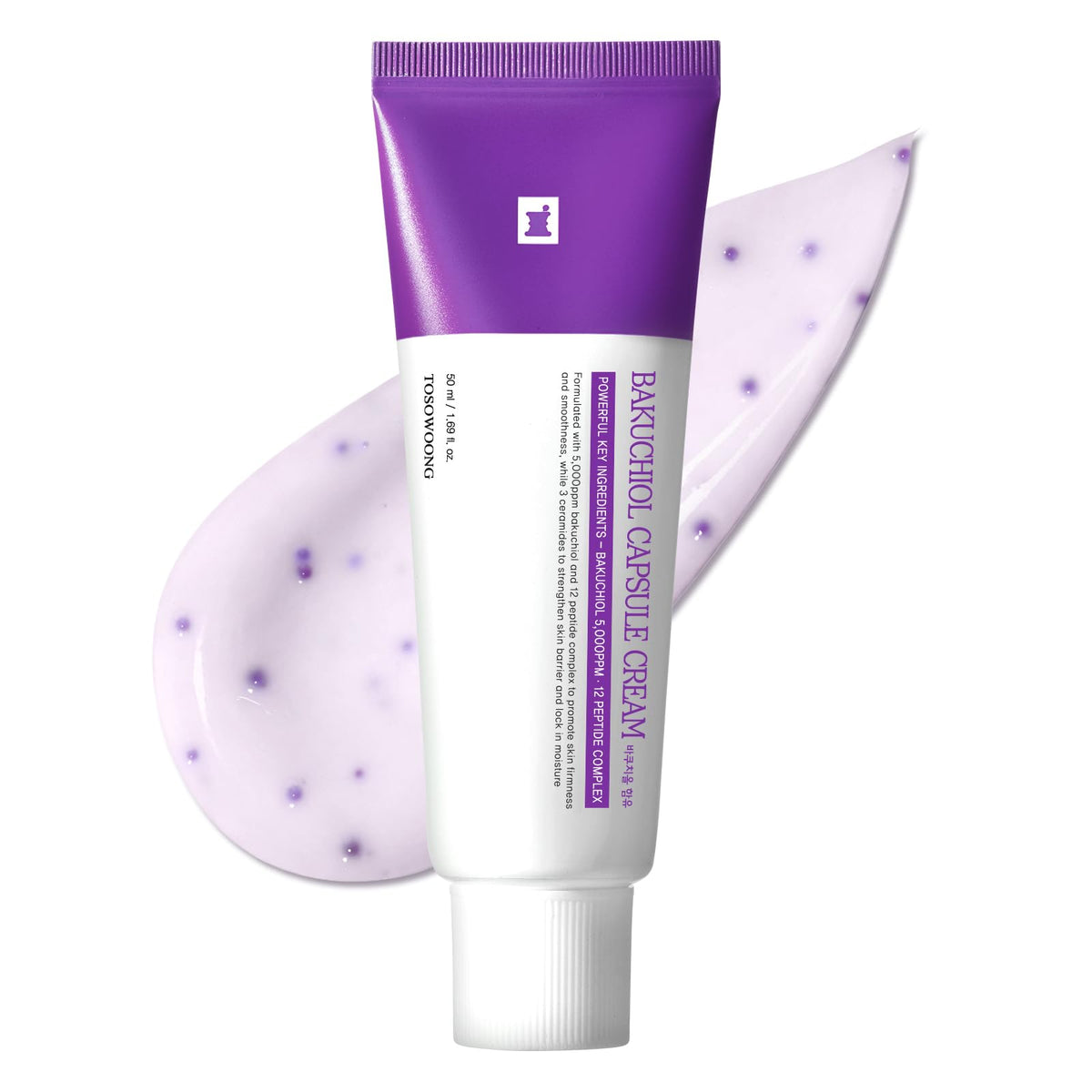TOSOWOONG front packaging showing cream and benefits