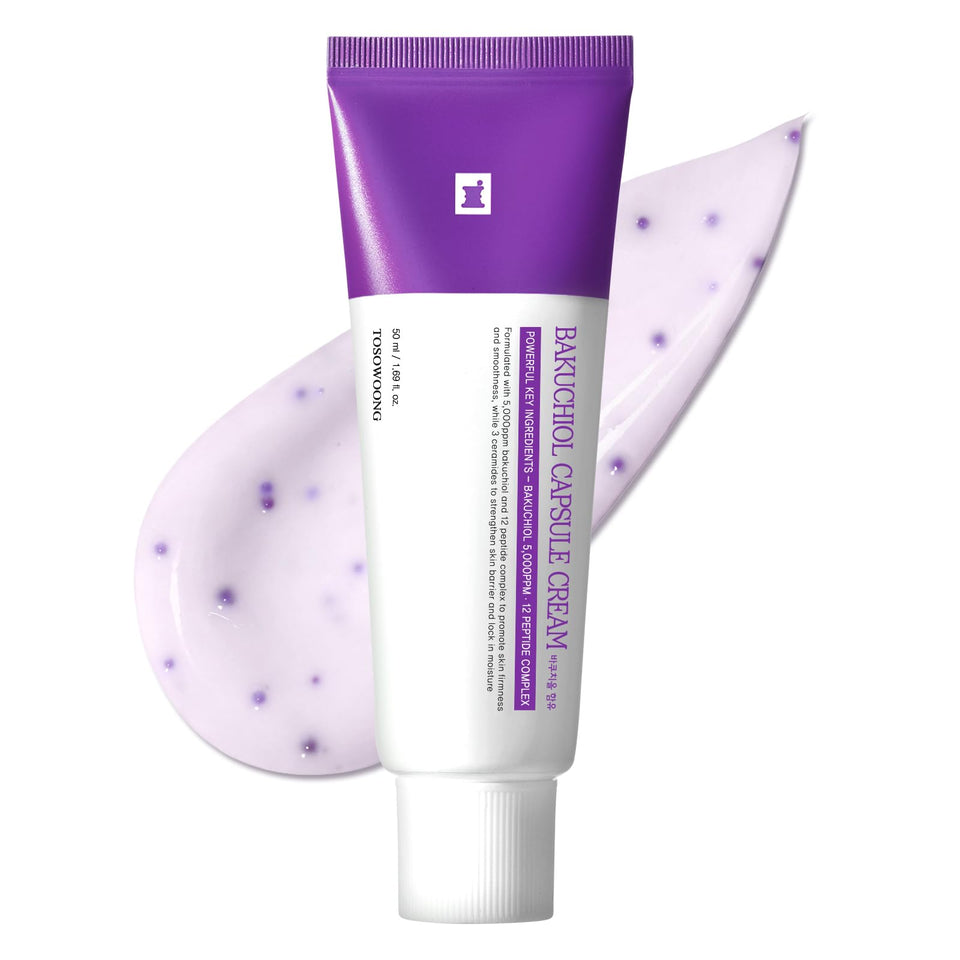 TOSOWOONG front packaging showing cream and benefits
