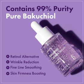 TOSOWOONG clear serum drop on fingertip to show lightweight texture and fast absorption benefits