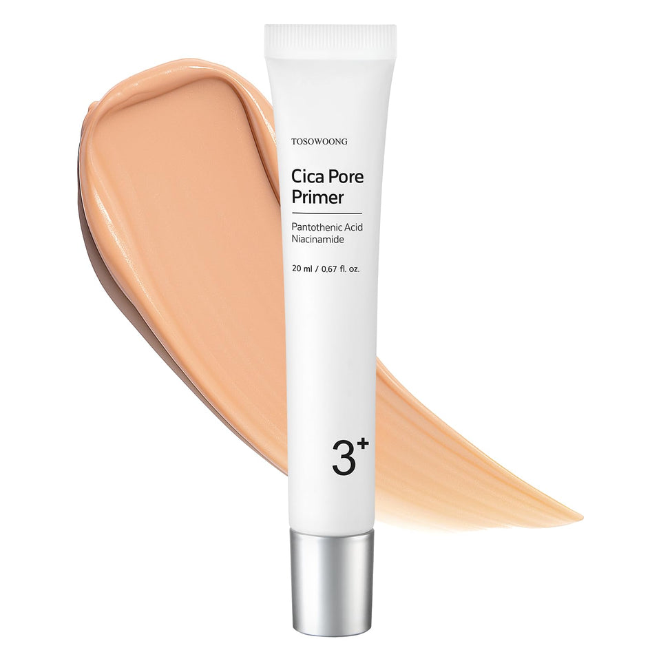 TOSOWOONG front packaging showing compact 20ml tube and branding benefits