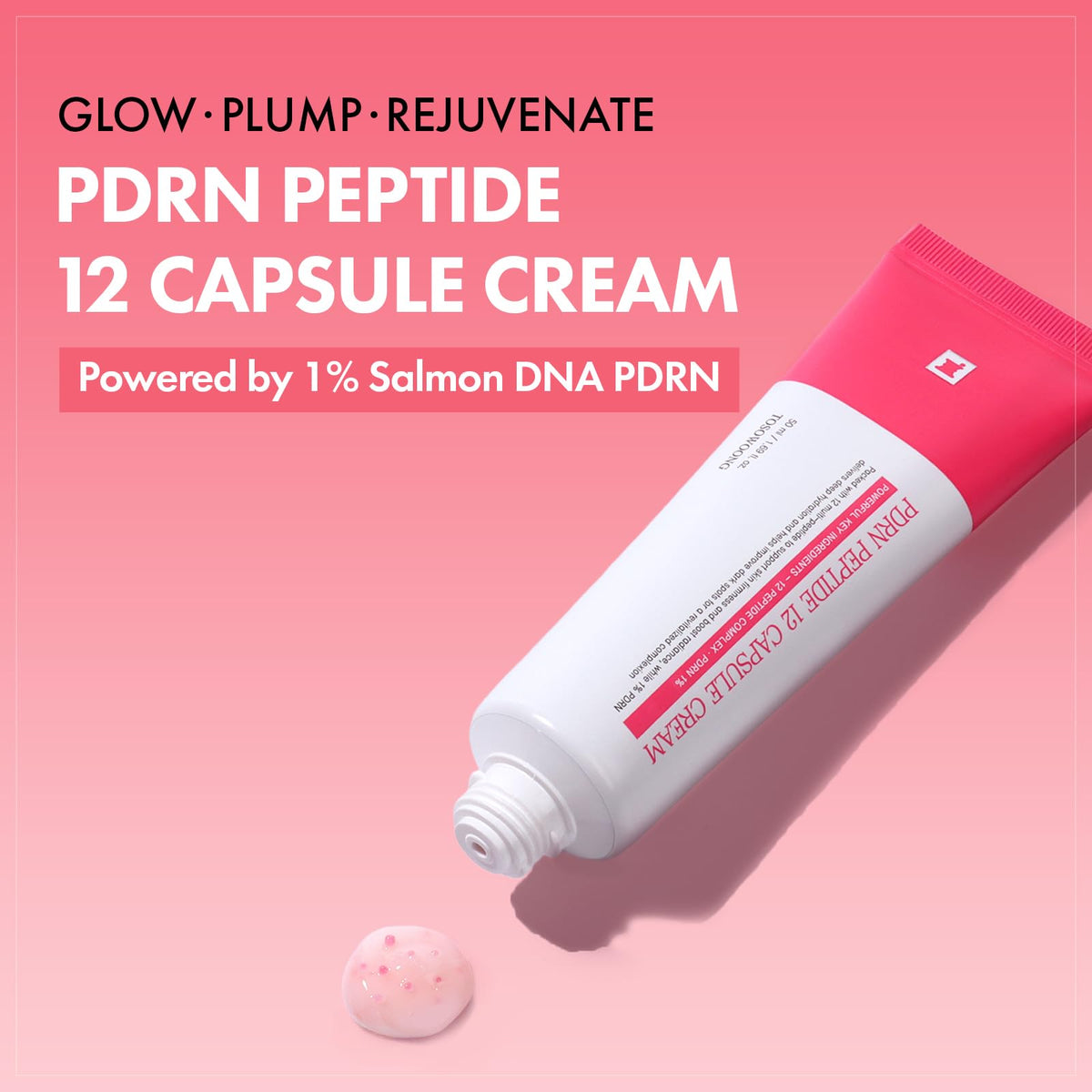 TOSOWOONG cream on hand demonstrating smooth spread and hydration