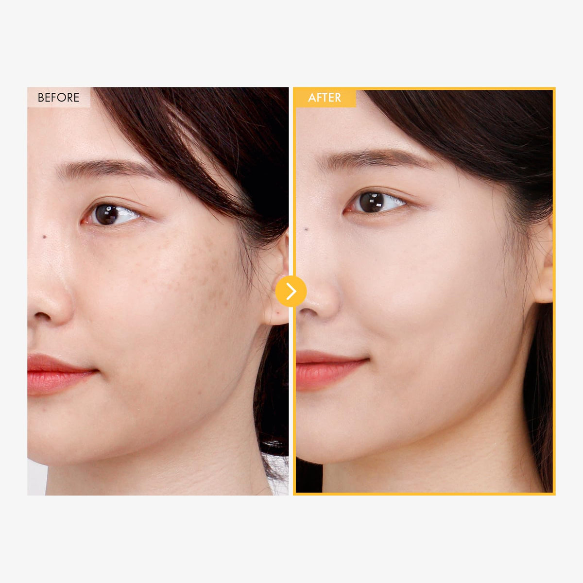 TOSOWOONG ingredient list visual highlighting brightening actives
