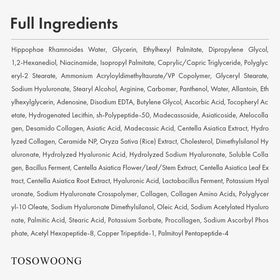 TOSOWOONG jar in bathroom setting conveying daily routine hydration benefits